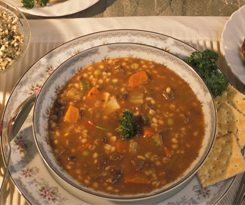 Legumbres y vino tinto